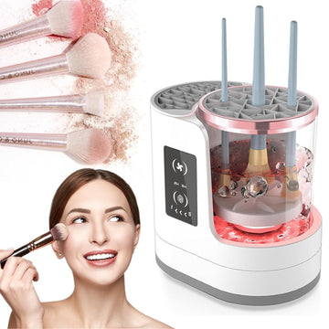 3 in1 Electric Makeup Brush Cleaner  Machine is designed to provide you with an effortless and stress-free cleaning experience,